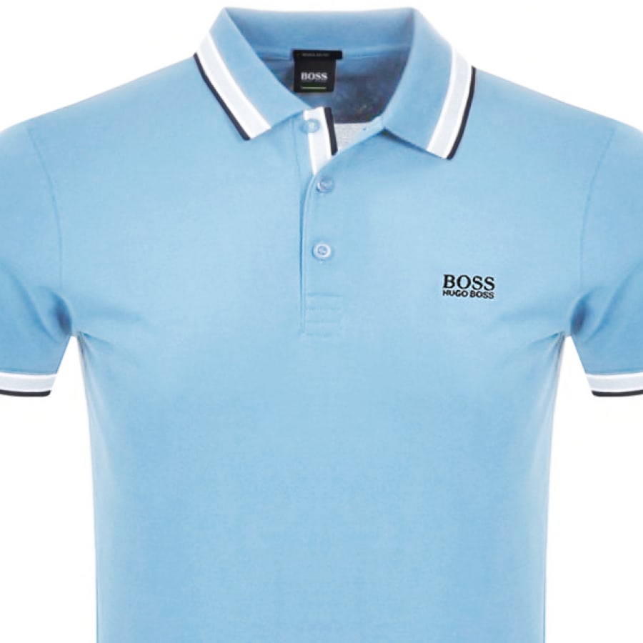 Alternative Image for ProductBOSS Paddy Polo T Shirt Blue2